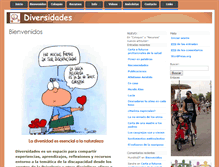 Tablet Screenshot of diversidades.teamari.com.ar
